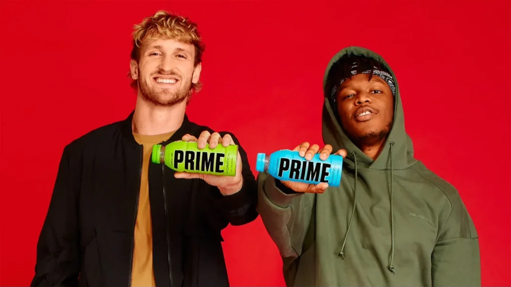 Logan Paul KSI Prime Hydration drink UFC combat sports partnership brand