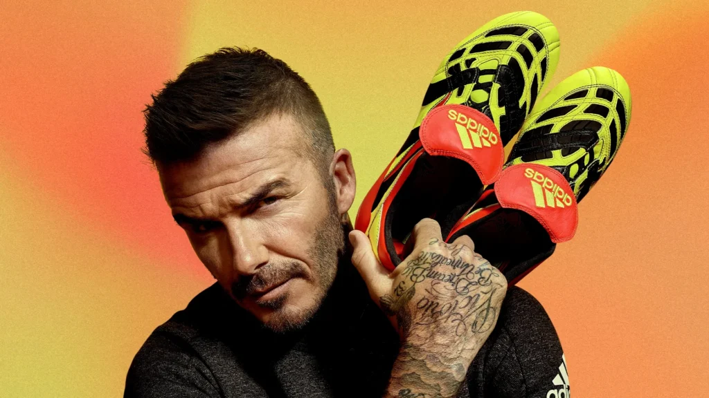 David Beckham Adidas Predator boots $160M lifetime deal fashion icon partnership